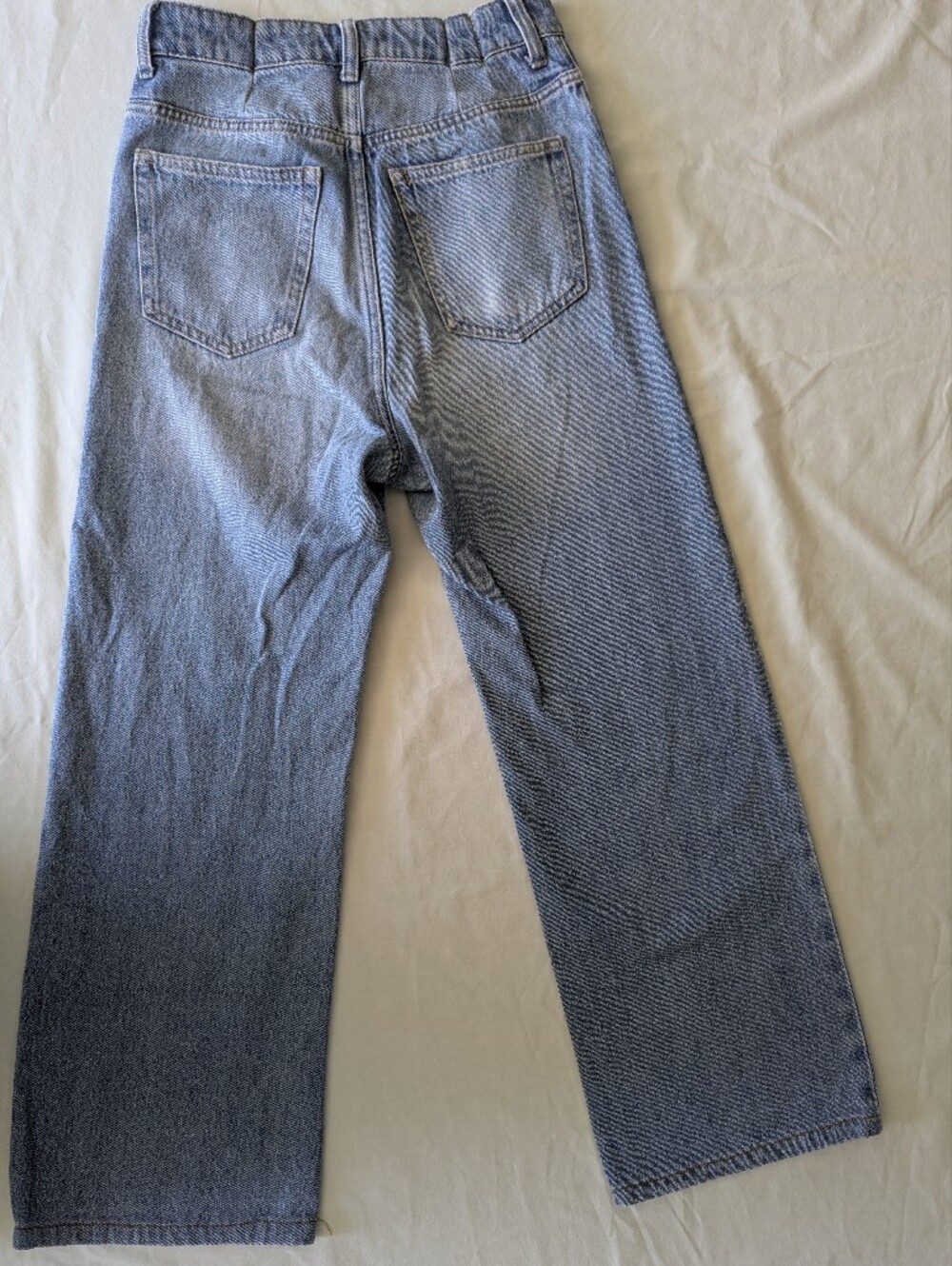 *3 For $15* H&M High Waisted Button Front Jeans - Picture 5 of 9